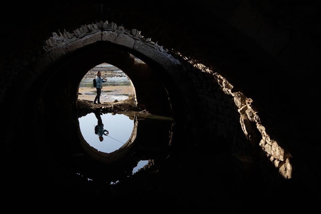 Sular çekilince ortaya çıktı! Tam 822 yıllık Selçuklu hanı 7